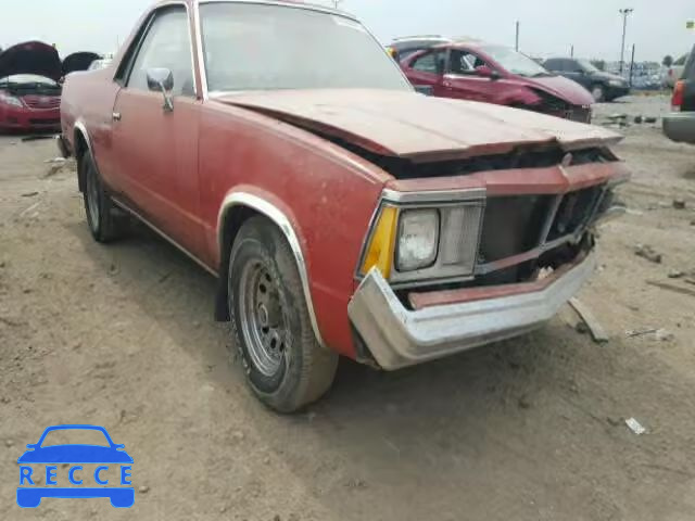 1980 CHEVROLET ELCAMINO 1W80KAZ419025 image 0