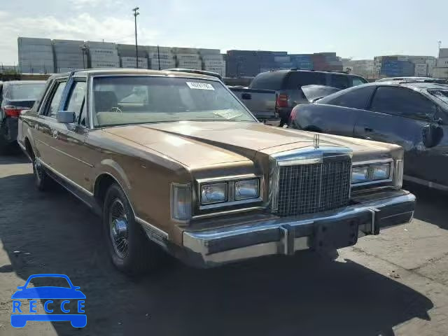 1986 LINCOLN TOWN CAR 1LNBP96F1GY699053 image 0
