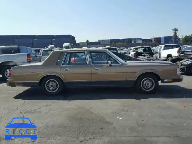 1986 LINCOLN TOWN CAR 1LNBP96F1GY699053 image 8