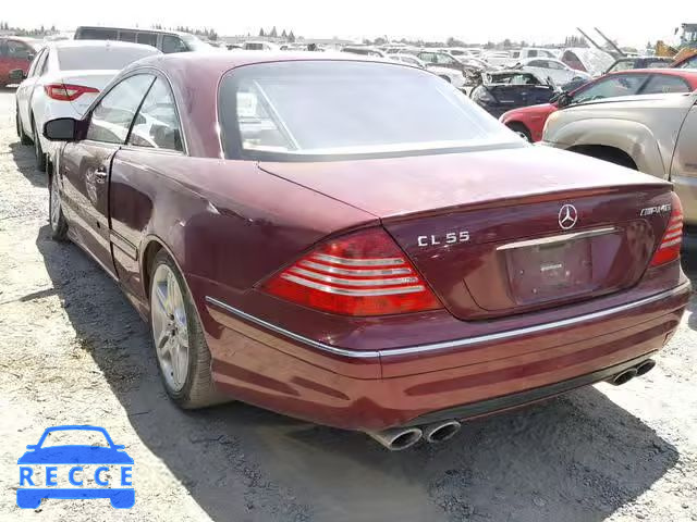 2003 MERCEDES-BENZ CL 55 AMG WDBPJ74J03A034220 Bild 2