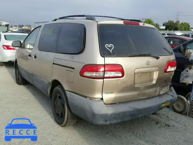 2001 TOYOTA SIENNA 4T3ZF13C91U346630 image 2