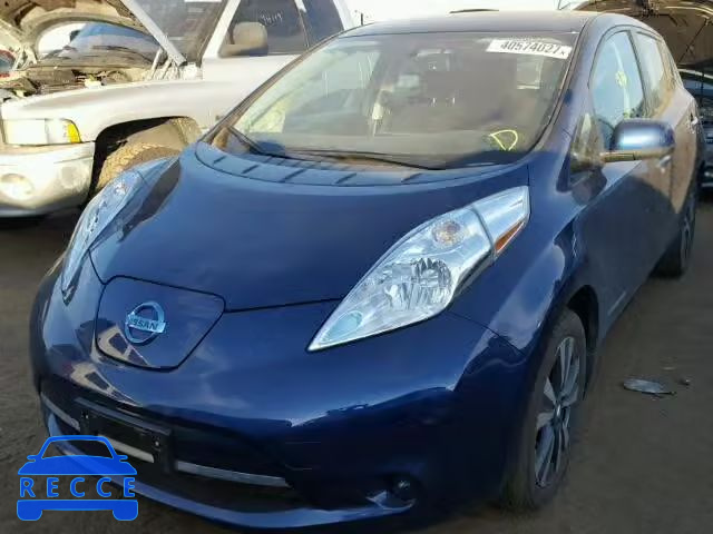 2016 NISSAN LEAF 1N4BZ0CP3GC306180 зображення 1