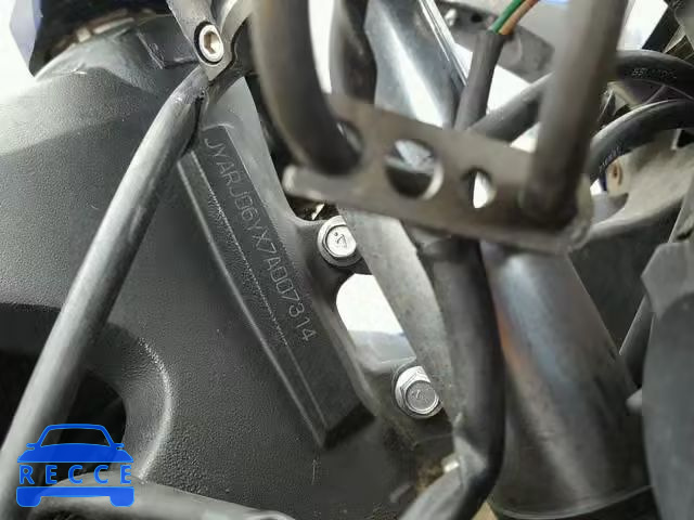 2007 YAMAHA YZFR6 S JYARJ06YX7A007314 image 9