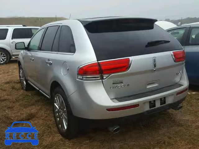 2011 LINCOLN MKX 2LMDJ6JK6BBJ17102 зображення 2