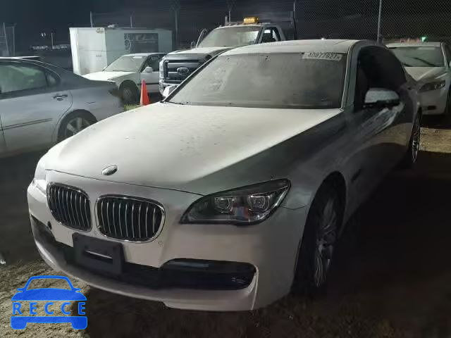 2014 BMW 750 WBAYE8C50ED136412 image 1