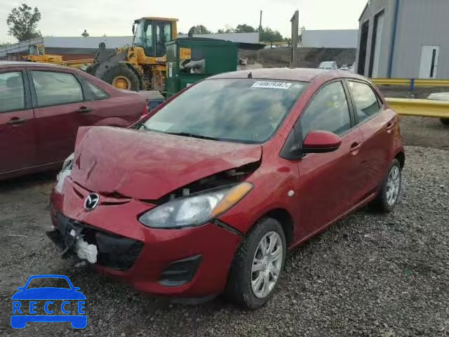 2014 MAZDA MAZDA2 JM1DE1KY5E0173774 зображення 1