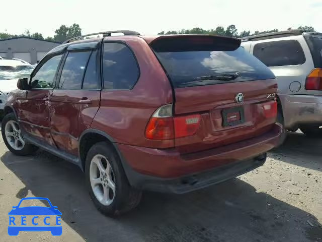 2002 BMW X5 5UXFA53562LP50157 зображення 2