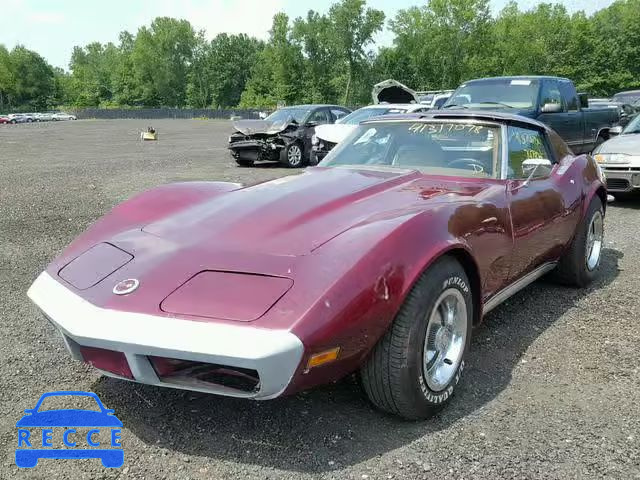 1973 CHEVROLET CORVETTE 1Z37J3S408277 image 1