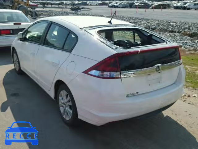 2012 HONDA INSIGHT JHMZE2H73CS001043 image 2