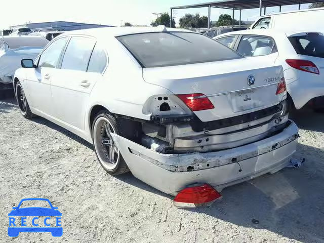 2008 BMW 750 WBAHN835X8DT82873 image 2