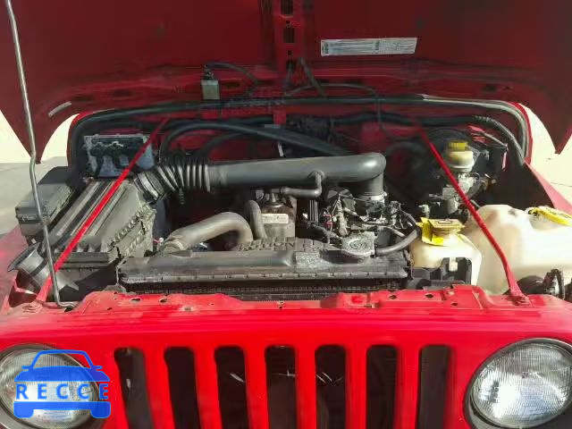 2003 JEEP WRANGLER / 1J4FA49S33P343796 зображення 6