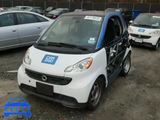 2014 SMART FORTWO WMEEJ3BA6EK749165 зображення 1