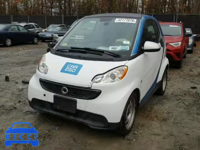 2014 SMART FORTWO WMEEJ3BA1EK734153 зображення 1