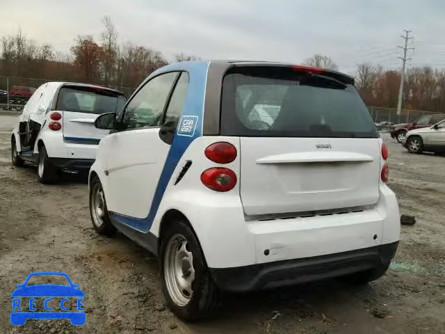 2014 SMART FORTWO WMEEJ3BA1EK734153 image 2