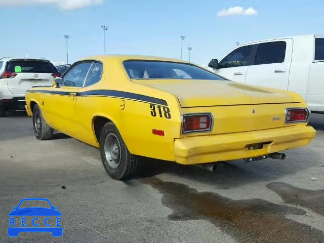 1974 PLYMOUTH DUSTER VL29G4G165410 image 2