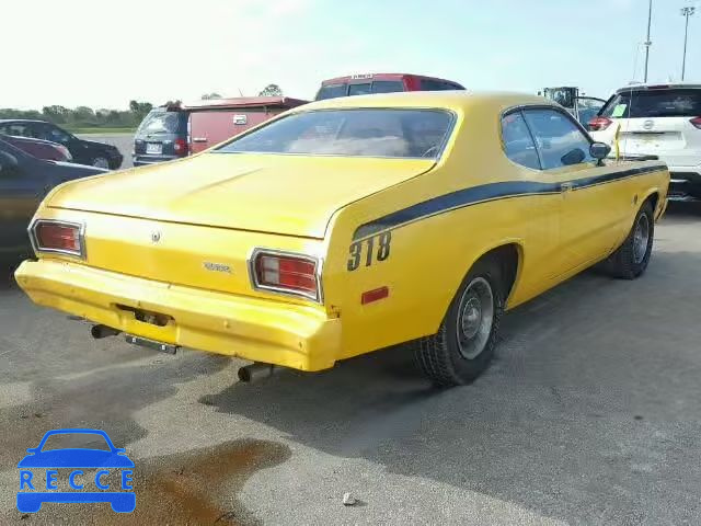 1974 PLYMOUTH DUSTER VL29G4G165410 image 3