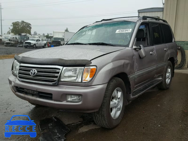 2004 TOYOTA LAND CRUIS JTEHT05J842064742 image 1