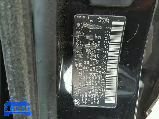 1998 BMW 528 WBADD632XWBW39373 image 9