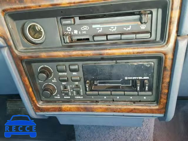 1992 CHRYSLER LEBARON 3C3XA7637NT320839 image 8