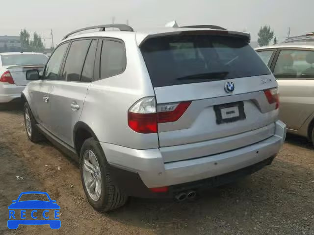 2008 BMW X3 3.0I WBXPC73428WE52771 image 2