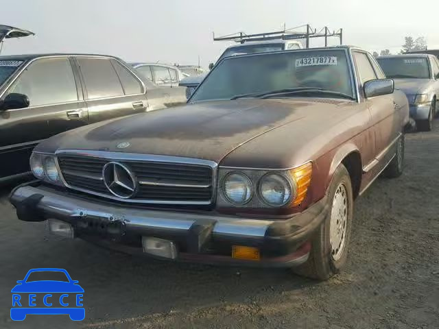 1986 MERCEDES-BENZ 560 WDBBA48D5GA047788 image 1