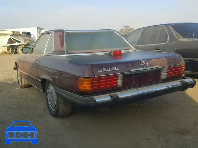 1986 MERCEDES-BENZ 560 WDBBA48D5GA047788 image 2