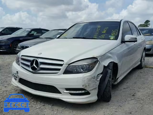 2011 MERCEDES-BENZ C 350 WDDGF5GB7BR144490 зображення 1