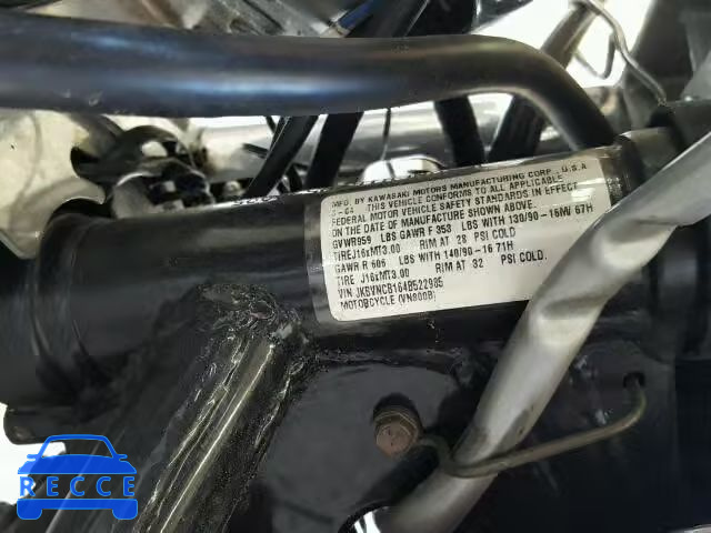 2004 KAWASAKI VN800 JKBVNCB164B522985 зображення 9