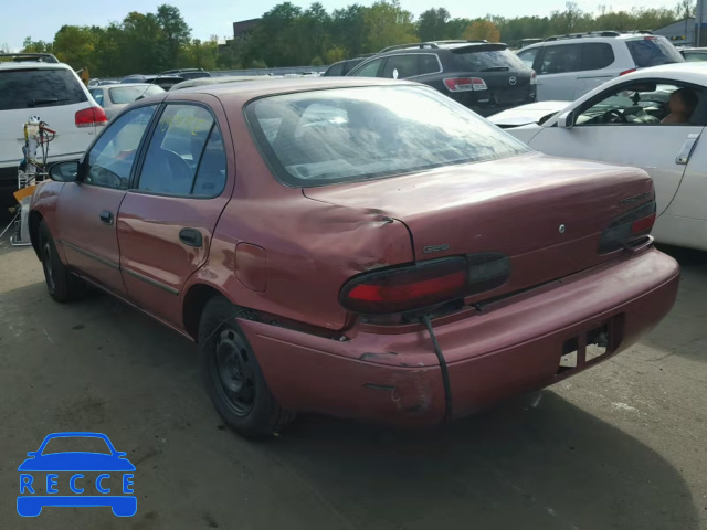 1997 GEO PRIZM 1Y1SK5263VZ422554 зображення 2