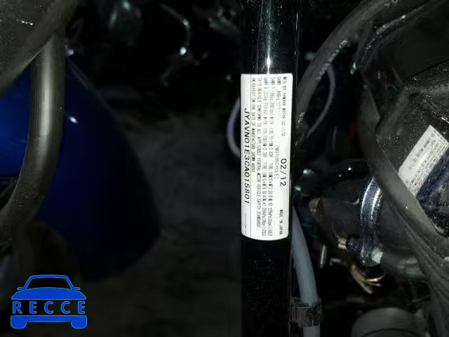 2012 YAMAHA XVS950 JYAVN01E3CA015801 Bild 9