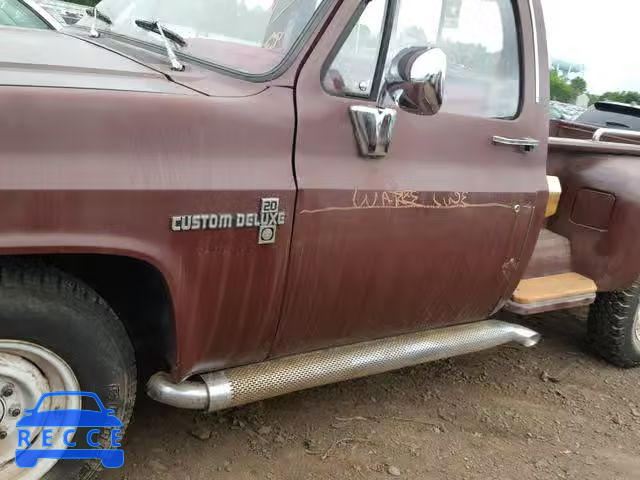 1982 CHEVROLET C20 2GCEC24D9C1197619 зображення 9