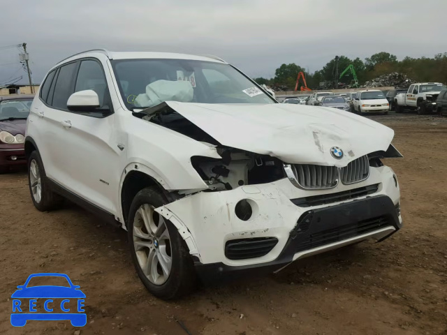 2016 BMW X3 5UXWX7C53G0S17198 image 0