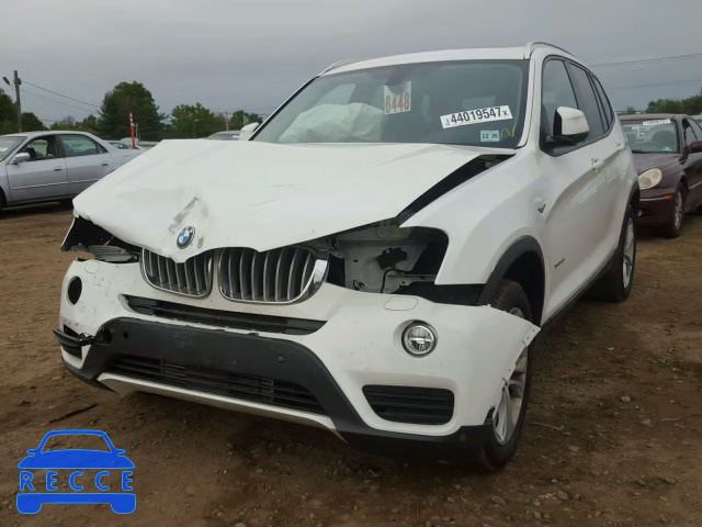 2016 BMW X3 5UXWX7C53G0S17198 image 1