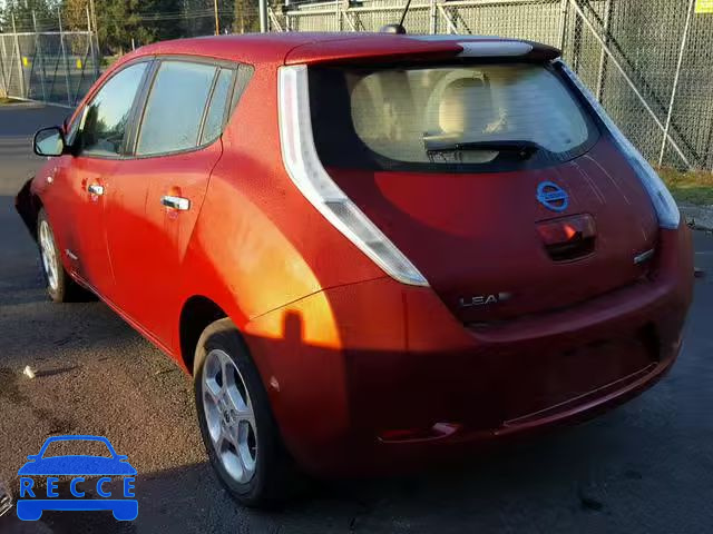 2012 NISSAN LEAF JN1AZ0CP9CT019736 зображення 2