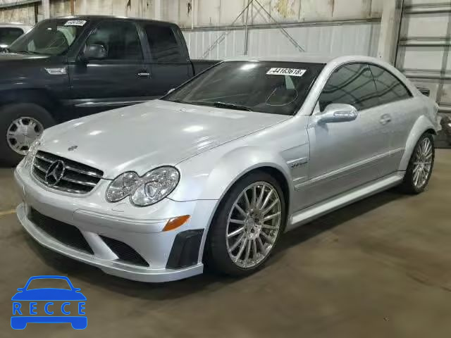 2008 MERCEDES-BENZ CLK 63 AMG WDBTJ77H38F245865 зображення 1