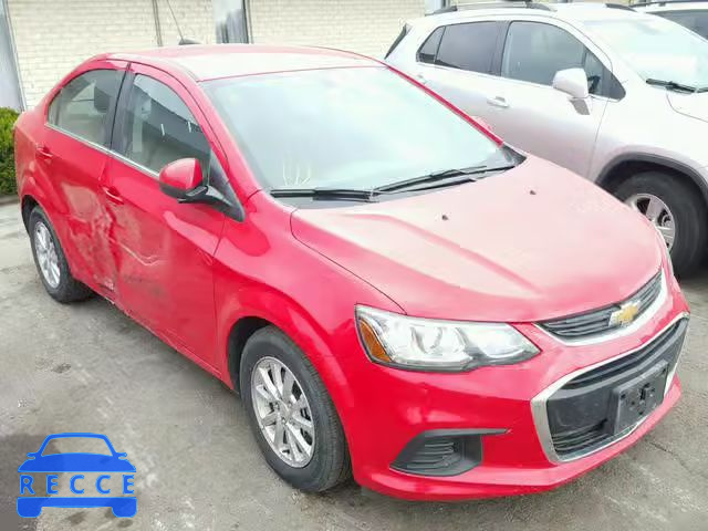 2017 CHEVROLET SONIC 1G1JD5SH0H4133900 зображення 0