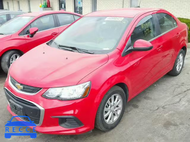 2017 CHEVROLET SONIC 1G1JD5SH0H4133900 зображення 1