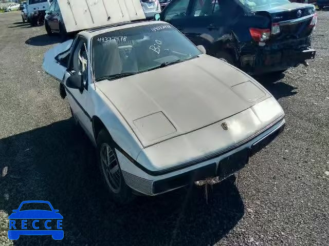 1984 PONTIAC FIERO 1G2AE37R8EP258622 image 0