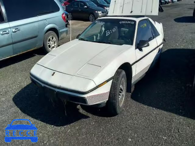 1984 PONTIAC FIERO 1G2AE37R8EP258622 image 1