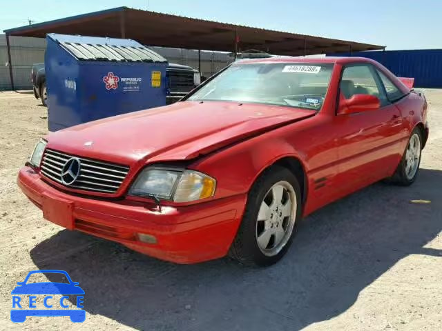 2000 MERCEDES-BENZ SL 500 WDBFA68F2YF192032 зображення 1