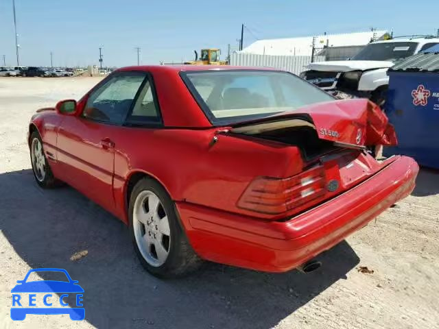 2000 MERCEDES-BENZ SL 500 WDBFA68F2YF192032 зображення 2
