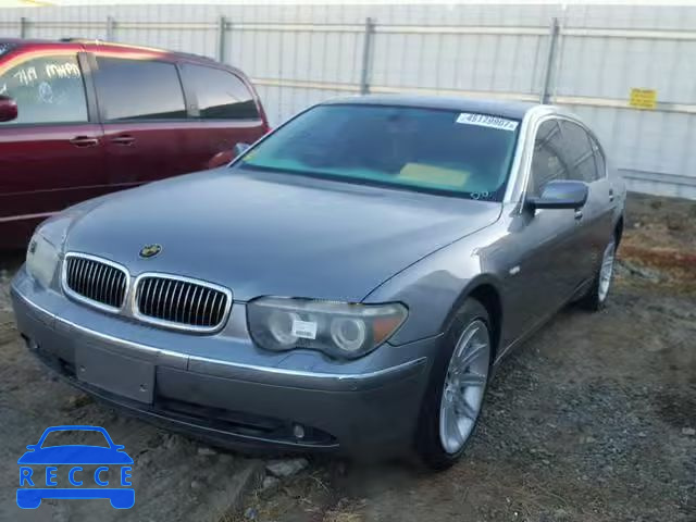 2004 BMW 745 WBAGN63464DS49030 зображення 1