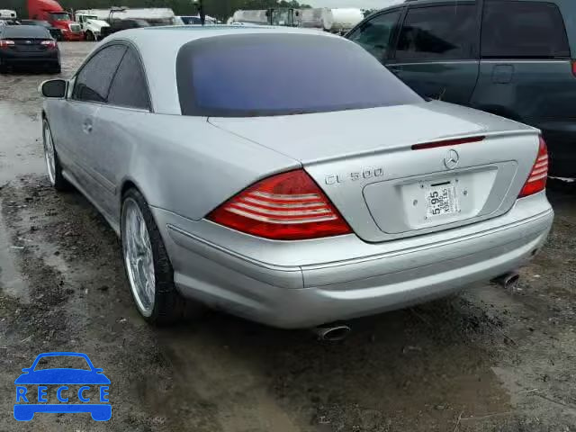 2005 MERCEDES-BENZ CL 500 WDBPJ75J95A043872 image 2