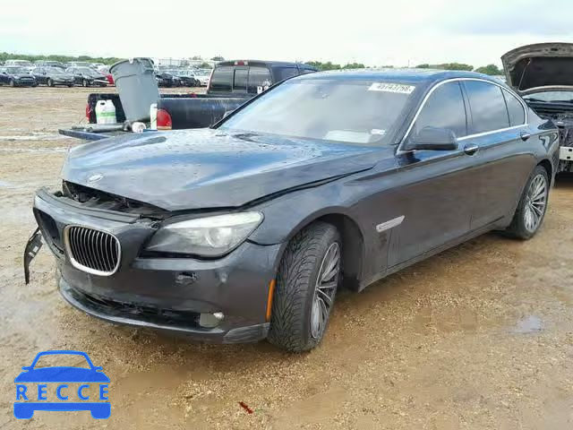 2012 BMW 740 I WBAKA4C53CC613525 image 1