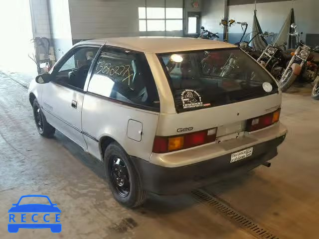 1991 GEO METRO 2C1MR2464M6795372 зображення 2