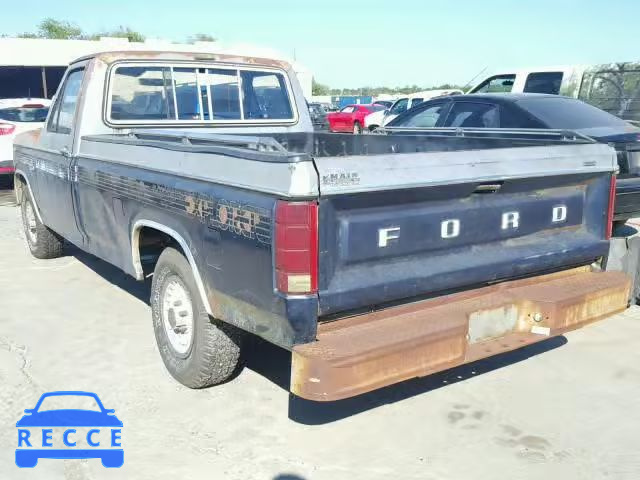 1983 FORD F100 1FTCF10F7DNA26271 image 2