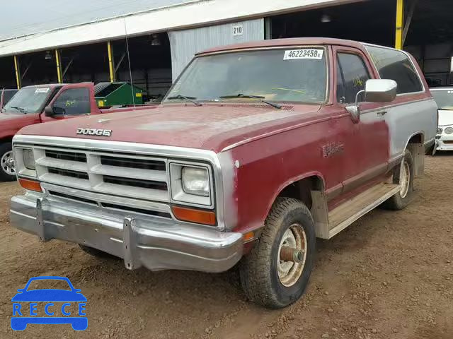 1988 DODGE RAMCHARGER 3B4GW02Y9JM822677 image 1