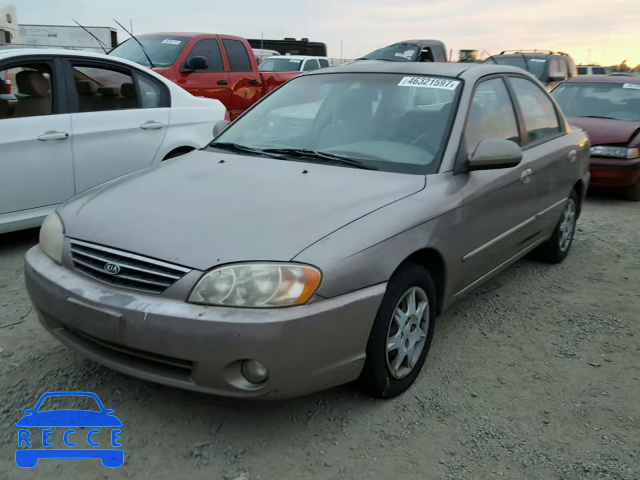 2002 KIA SPECTRA KNAFB121425122590 image 1