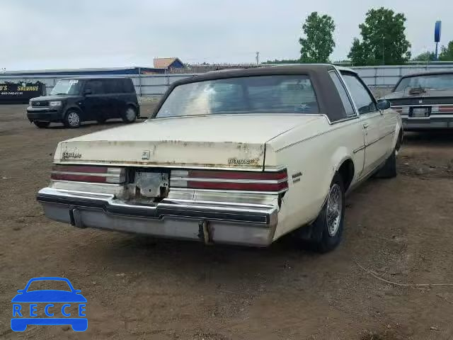 1984 BUICK REGAL LIMI 1G4AM47A8EH592783 image 3