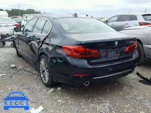 2018 BMW 530 I WBAJA5C50JG899230 image 2